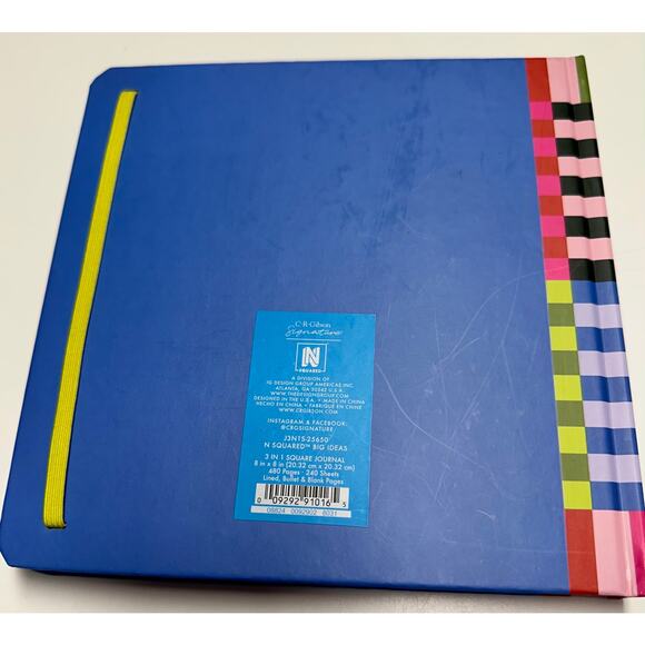 C R Gibson Signature Squared Note Pad Set - NWT - Office/School Fun / Great Gift - Picture 4 of 10